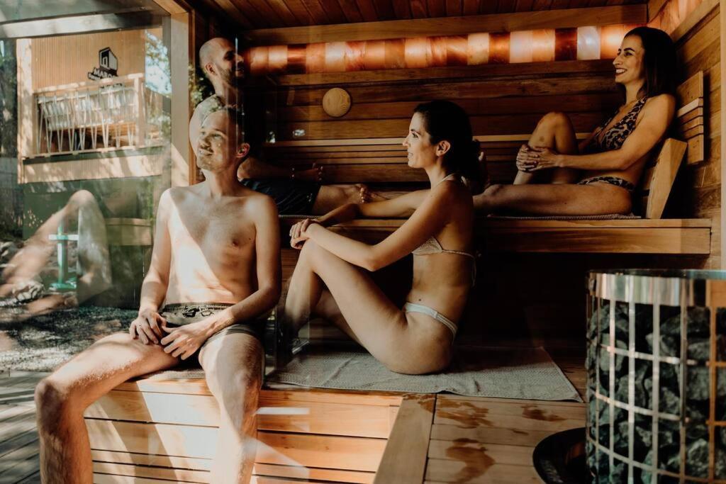 Verőcemaros Maroska Forest Cabin & Wellness מראה חיצוני תמונה