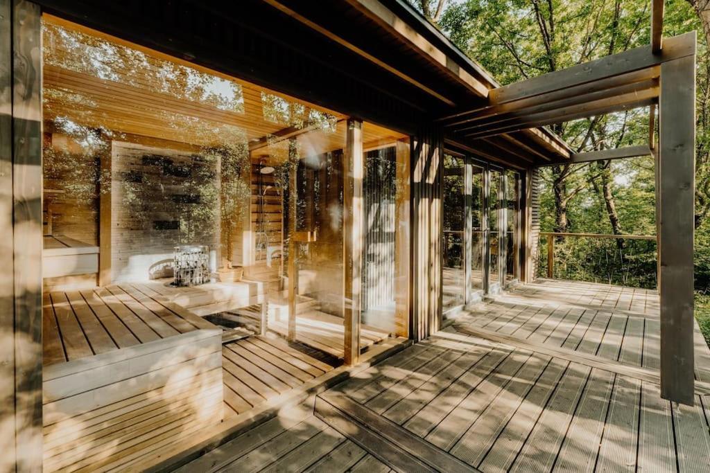 Verőcemaros Maroska Forest Cabin & Wellness מראה חיצוני תמונה